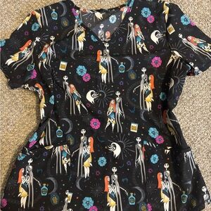 Fun scrub tops size Large!